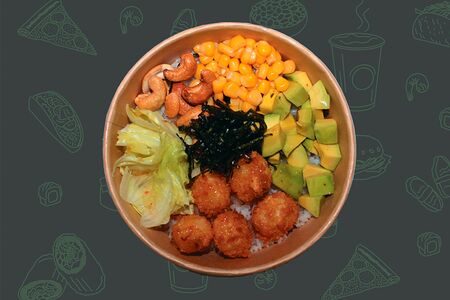 Поке боул 10