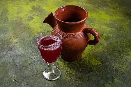 Морс клубника-вишня