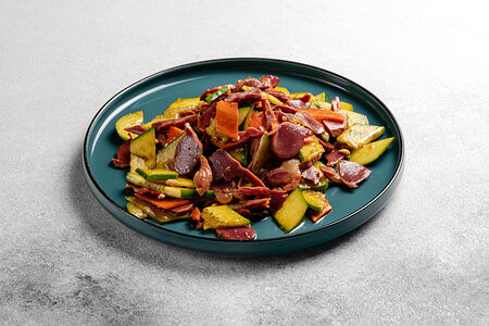 Салат из утиных желудков