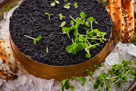 Оливье с крабом