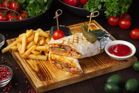 Шаурма с курицей