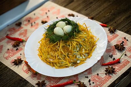 Салат Гнездо глухаря