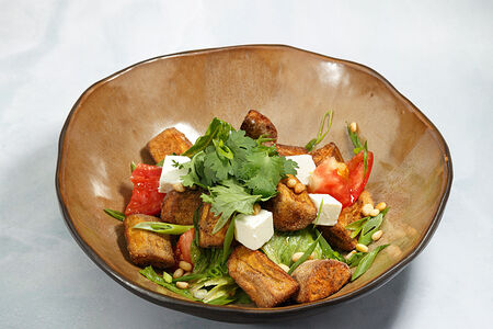 Салат с баклажаном