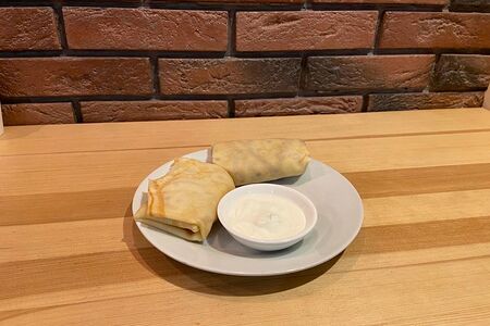 Блинчики с мясом