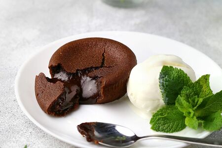 Шоколадный фондан