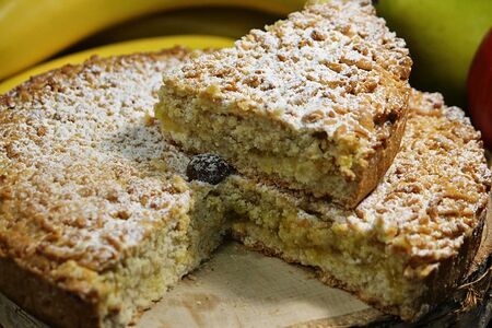 Мини-пирог песочный с лимоном