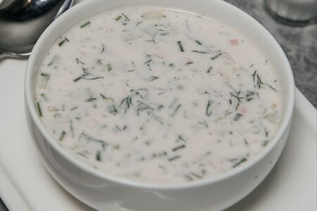 Окрошка на айране