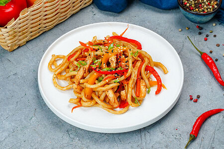 Удон с курицей 200 г, Доставка