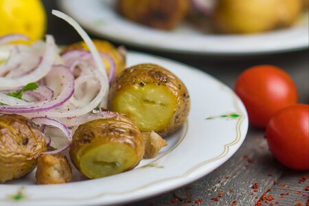 Картошка с курдюком