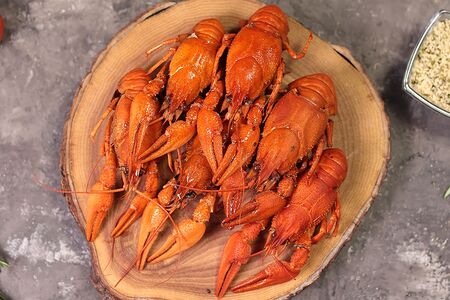 Рак средний вареный