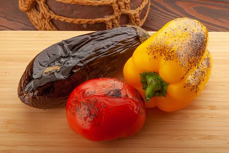 Овощи на углях