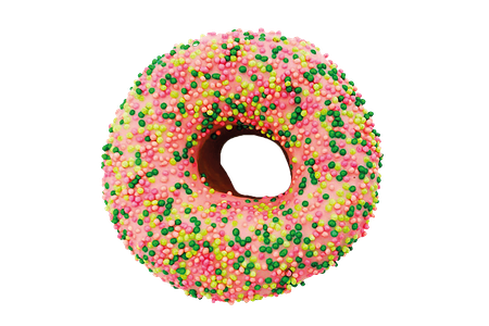 Донат Клубничный