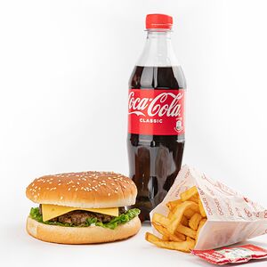 Чизбургер комбо