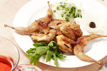 Курица табака