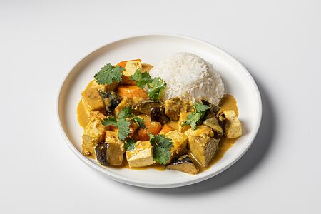 Карри по-тайски с тофу