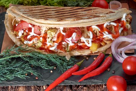 Пицца с двойным сыром 