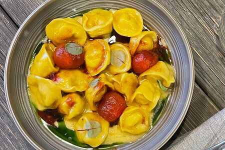 Пельмени с муксуном