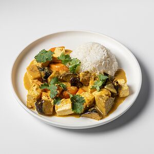 Карри по-тайски с тофу