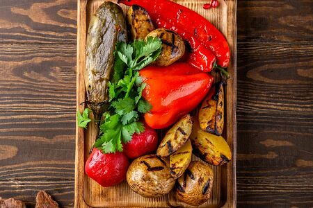 Шампиньоны гриль