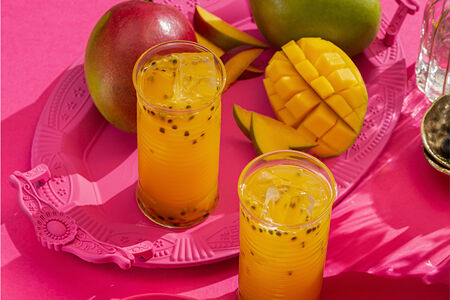 Лимонад манго-маракуйя