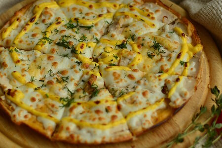 Пицца Сырный цыпленок