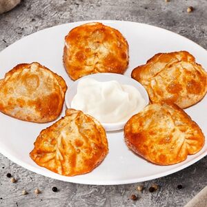 Манты жареные