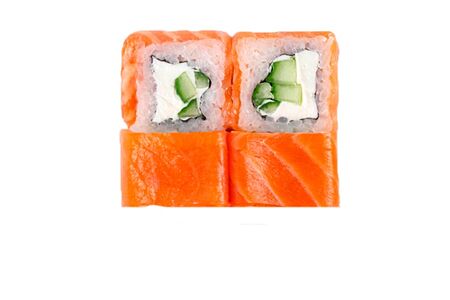 Филадельфия с лососем холодного копчения