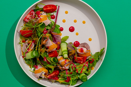 Салат с уткой