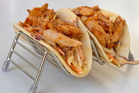 Тако с рваной курицей