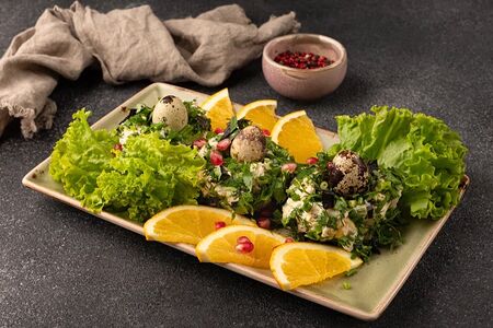 Салат Перепелиное гнездо