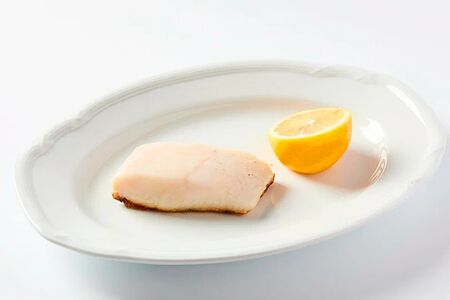 Филе палтуса на гриле