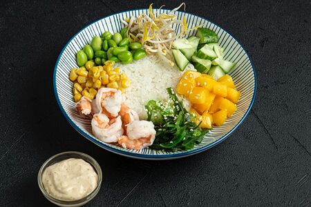 Поке с креветкой