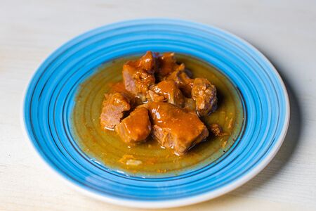 Гуляш из телятины