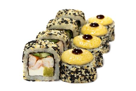 Запеченный ролл Фиеста с креветкой