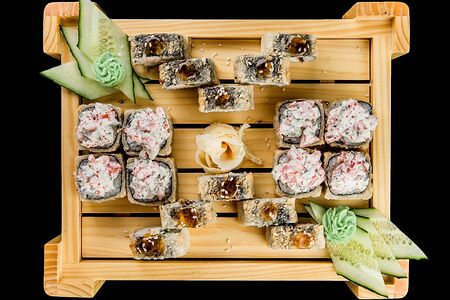 Сет темпурных роллов 