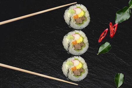 Кимбап мясной