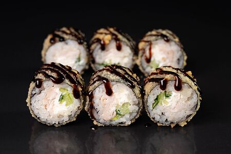 Малый жареный ролл с курицей