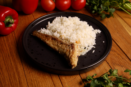 Минтай жареный