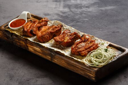 Шашлык из мякоти свинины