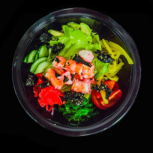 Поке с креветками