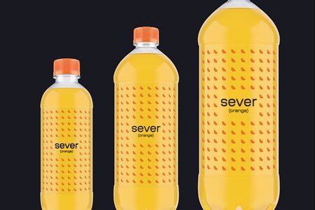 Напиток сильногазированный Sever со вкусом апельсина