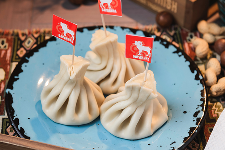 Хинкали с бараниной