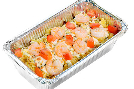 Паста с креветками