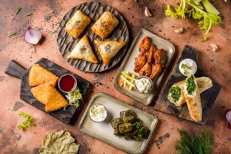 Ассорти горячих закусок