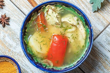 Шурпа из курицы