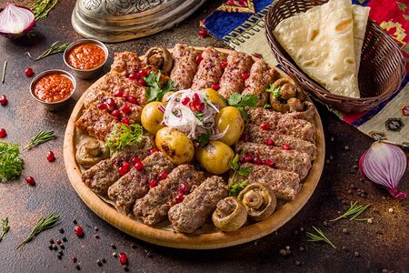 Ассорти Люля-кебабов