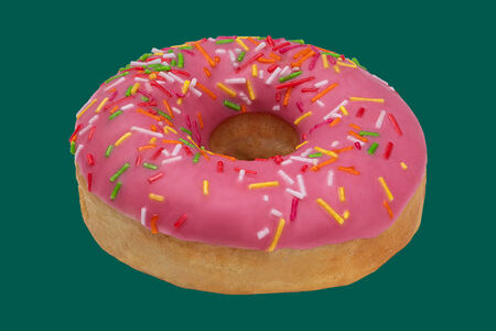 Донат Клубничный