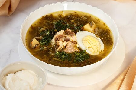 Борщ зеленый