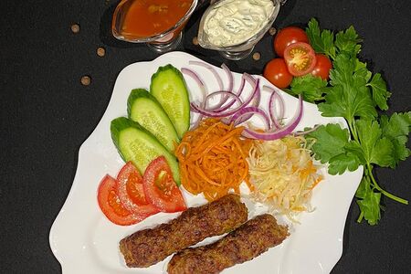 Люля-кебаб баранина и свинина