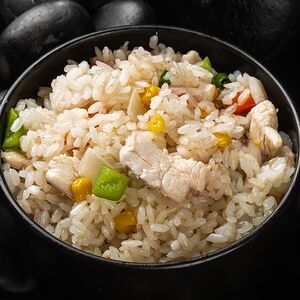 Фрайд рис с курицей